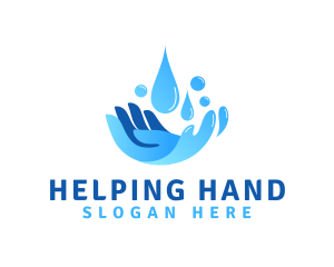 Hand Wash Sanitation logo design