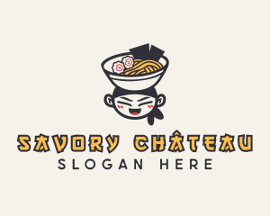 Ramen Noodle Restaurant logo design