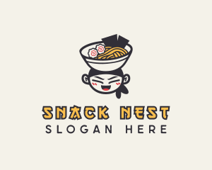 Ramen Noodle Restaurant logo design