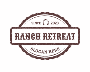 Western Horse Ranch logo design