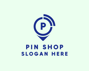 Tracking Pin Gps logo