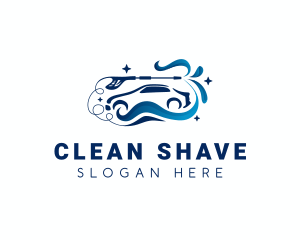 Auto Pressure Cleaning logo design