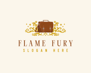 Luxury Satchel Bag Logo