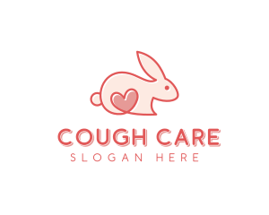 Rabbit Animal Pet Care logo design