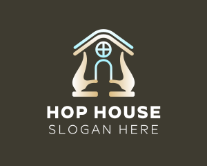 Mushroom Hand House logo design