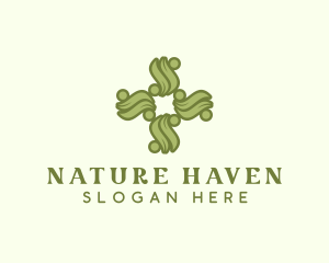 Nature Herbal Leaves logo design