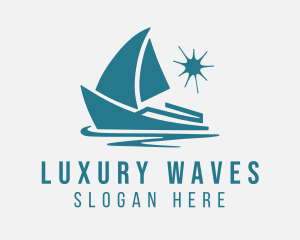 Yacht Club Boat  logo