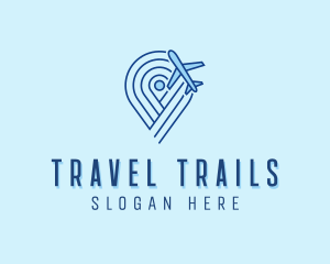 Airplane GPS Travel logo