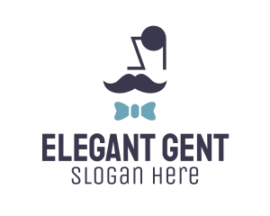 Minimalist Gentleman Formal logo