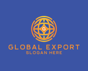 International Global Logistics logo design