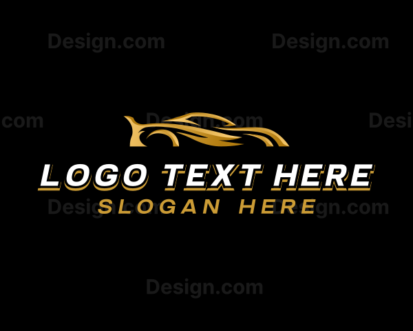 Luxury Transport Car Logo