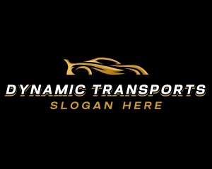 Luxury Transport Car logo design