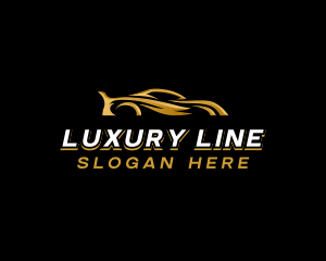 Luxury Transport Car logo design