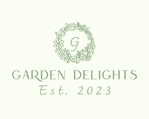 Botanical Floral Garden logo design