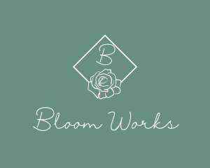 Eco Flower Spa logo design