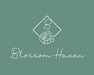 Eco Flower Spa logo design