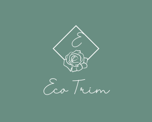 Eco Flower Spa logo design