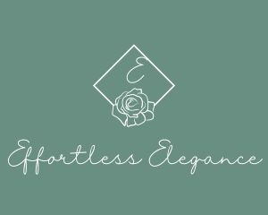 Eco Flower Spa logo design