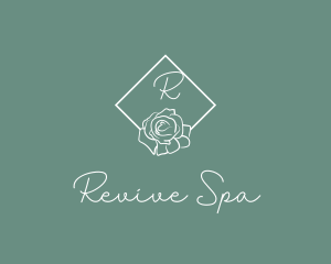 Eco Flower Spa logo design