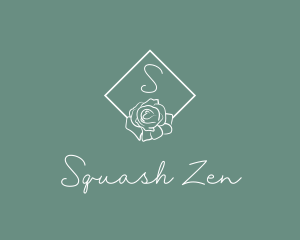 Eco Flower Spa logo design