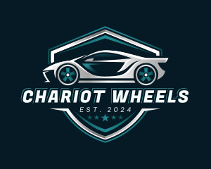 Car Wheel Detailing logo design