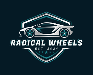 Car Wheel Detailing logo design