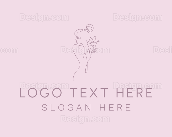 Floral Feminine Body Logo