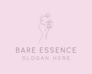 Floral Feminine Body logo design