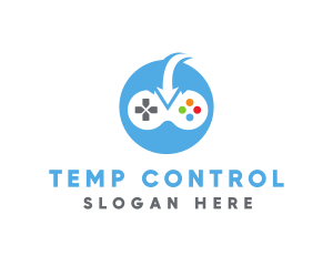 Game Controller Download logo design