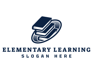 Stair Book Learning logo design