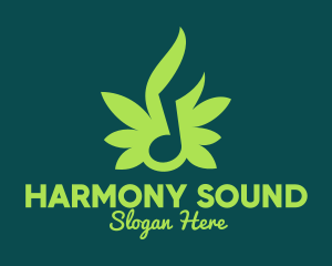 Musical Nature Sound logo design