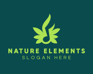 Musical Nature Sound logo design