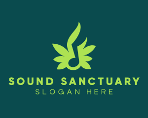 Musical Nature Sound logo design