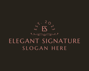 Luxurious Elegant Business logo design