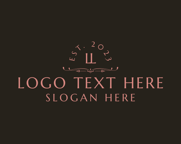 Luxe logo example 1