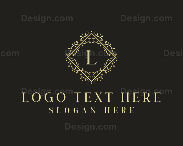 Elegant Floral Boutique Logo