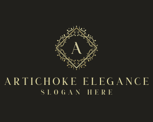 Elegant Floral Boutique logo design