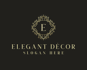 Elegant Floral Boutique logo design