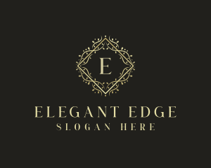 Elegant Floral Boutique logo design