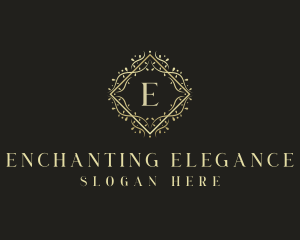 Elegant Floral Boutique logo design