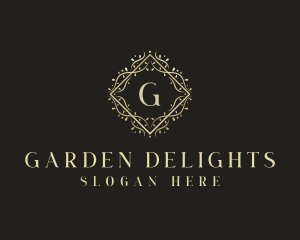 Elegant Floral Boutique logo design