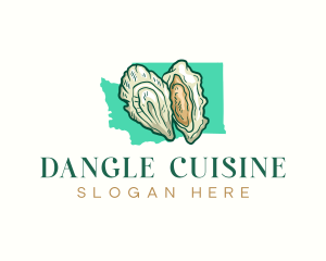 Washington Oyster Cuisine logo design