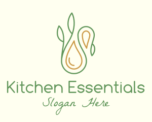 Lemongrass Essential Oil logo design