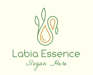 Lemongrass Essential Oil logo design