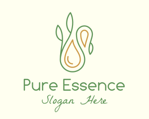 Lemongrass Essential Oil logo design