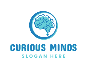 Brain Mind Psychology logo design