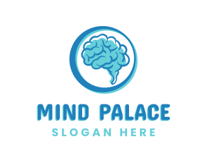 Brain Mind Psychology logo design