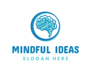Brain Mind Psychology logo design