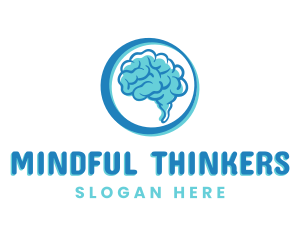 Brain Mind Psychology logo design