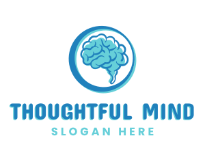 Brain Mind Psychology logo design